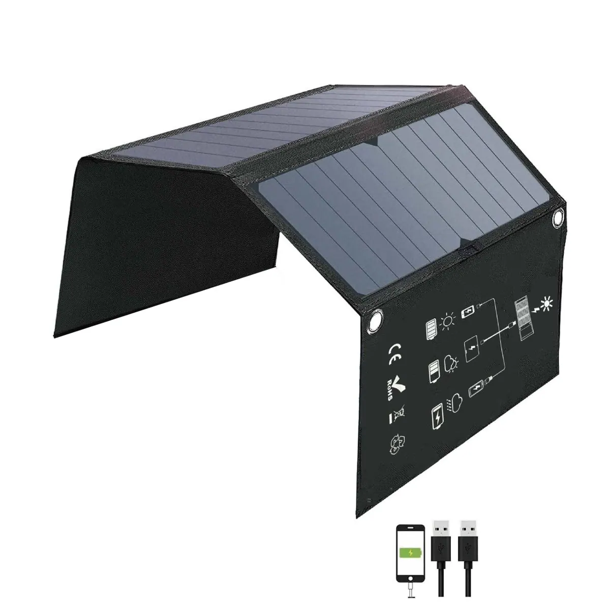 Solcellsladdare 30 W